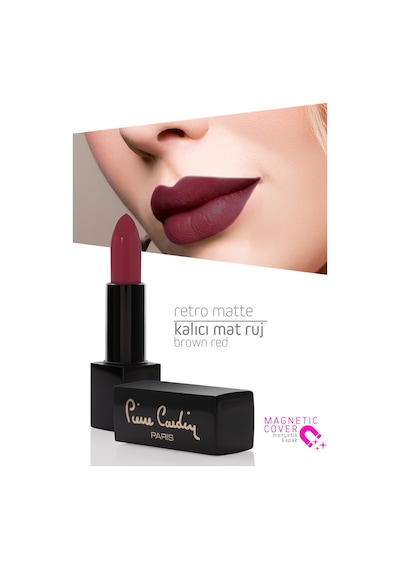 Pierre Cardin Retro Matte Lipstick Ruby Red 154