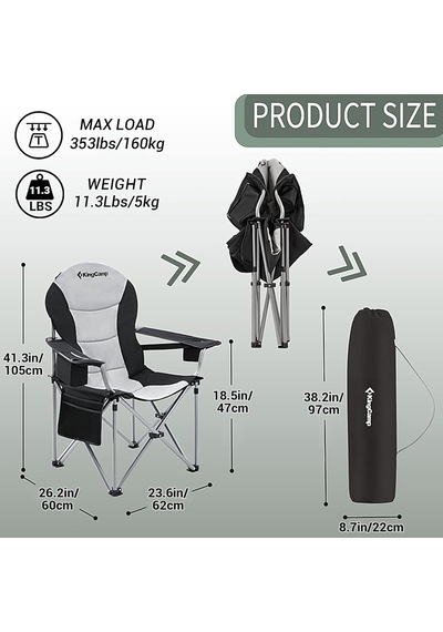 Kingcamp Camping Armchair Çok Renkli