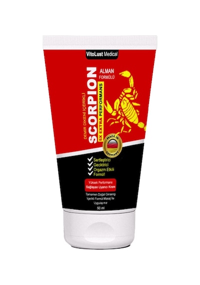 Scorpion Cream: Erkeklere Özel 50 Ml