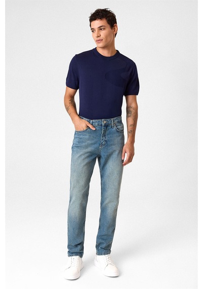 Back And Bond Açık Lacivert Denim Pantolon Çok Renkli