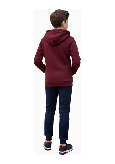 Pandonim Erkek Çocuk 3 İplik Kombin Eşofman Takım Bgl-st05048 Bordo