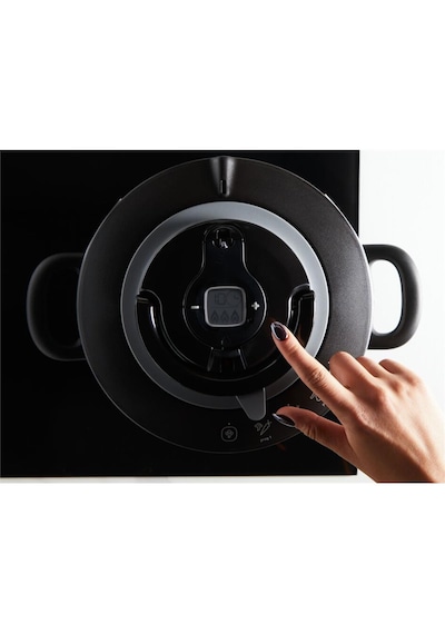 Tefal P4550731 Clipso+ Chef 4 Pişirme Programlı 6 Litre Düdüklü Siyah