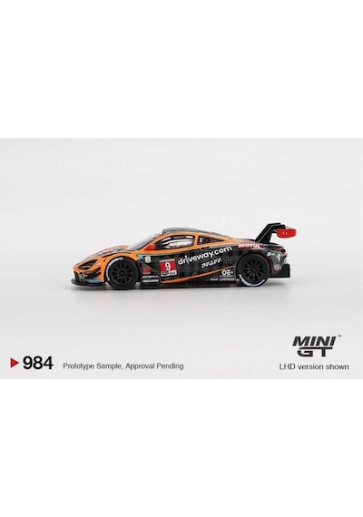 Mini Gt 984 Mclaren 720s Gt3 Evo Pfaff Motorsports 2024 Imsa Daytona 1/64 Model Araba