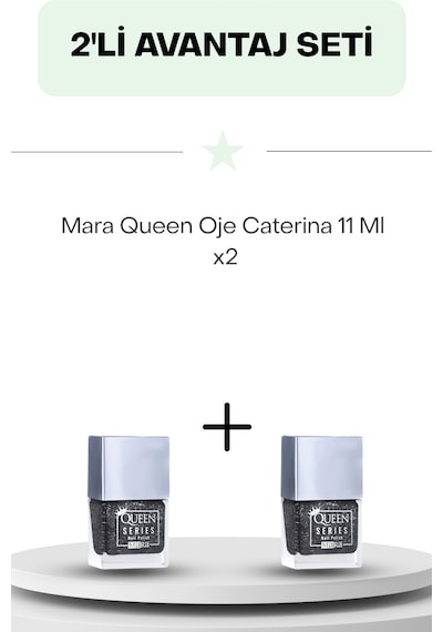Queen Oje Caterina 11 Ml İkili Set 0