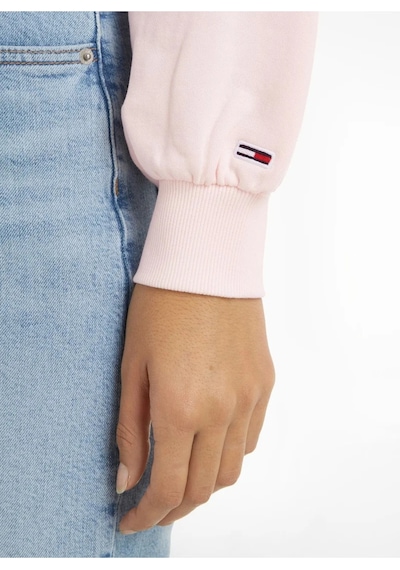 Tjw Ultr Crp Tj Ath Crew Sweatshirt Pembe