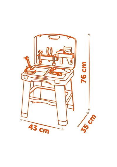 7600360734 B+d Bricolo Smart Workbench - 1 Adet - Dppq-900755