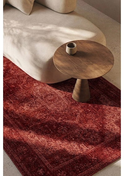 Hoom Rugs Etro 2701 Taba Vintage Desenli Salon Halısı