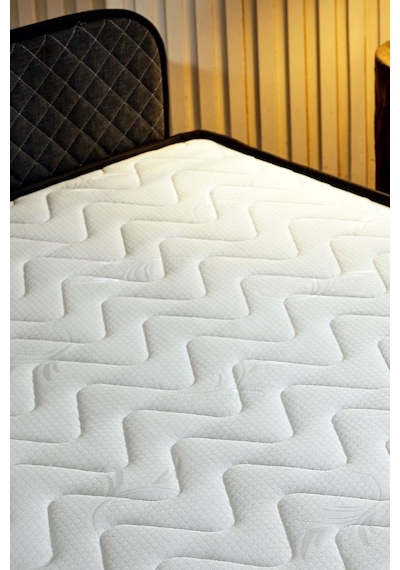 Niron Premium Katlanır Yatak 90x200 Cm Paket Yaylı Lüks Yatak Ve Kaydırmaz Kumaş Kaplı Karyola