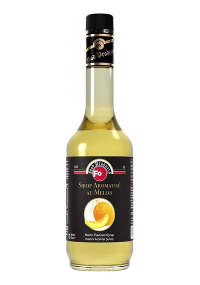 Kavun Aromalı Şurup - Şekerli 700 Ml
