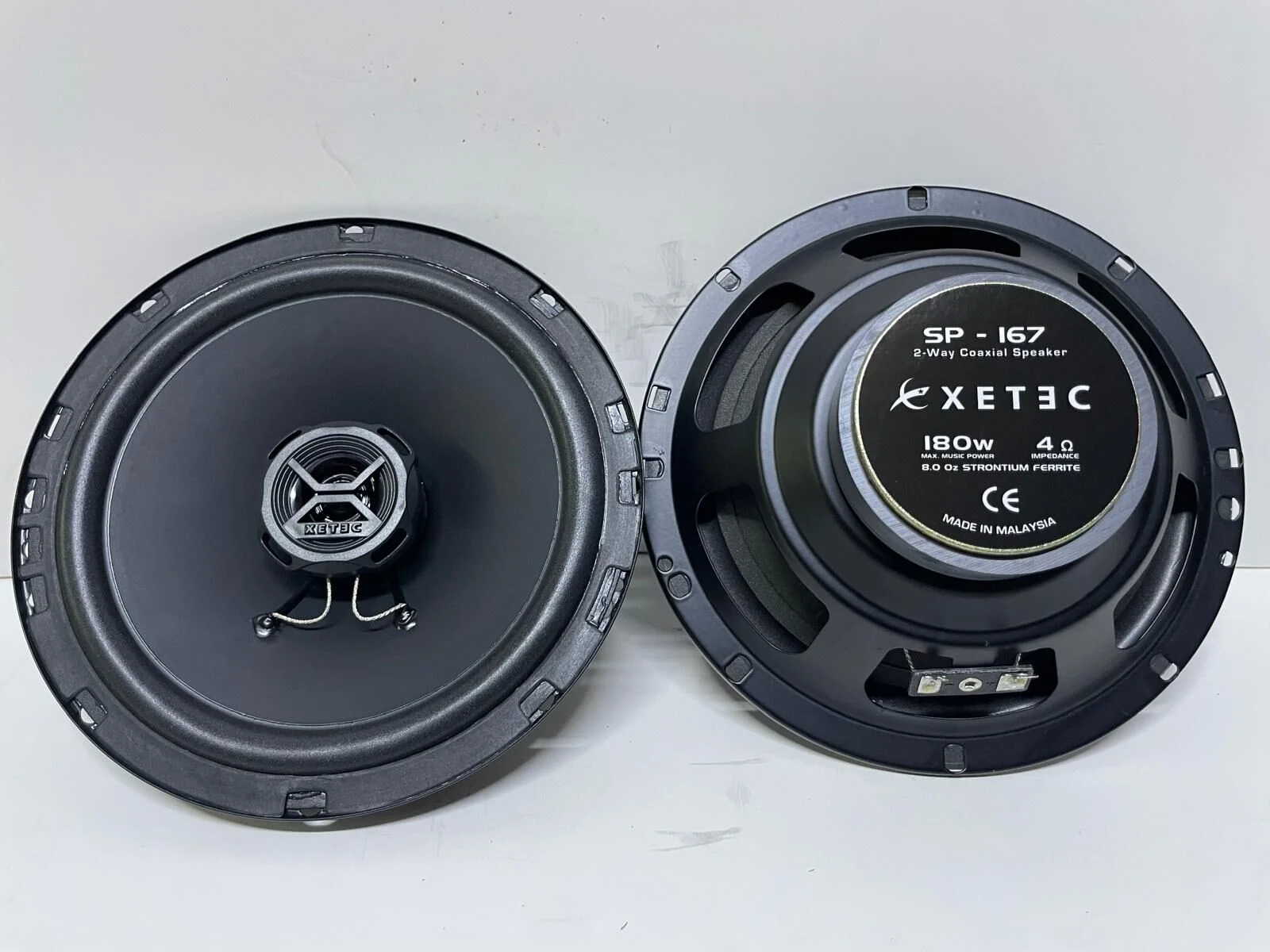 Xetec Sp 167 16 Cm 180 Watt Oto Hoparlör Takımı - Sencan Sound