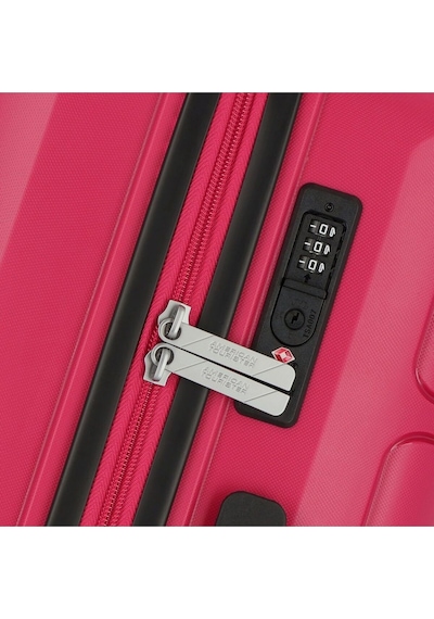 American Tourister Summer Splash 3'lü Valiz Seti, Tsa Kilitli, 4 Tekerlekli Pembe