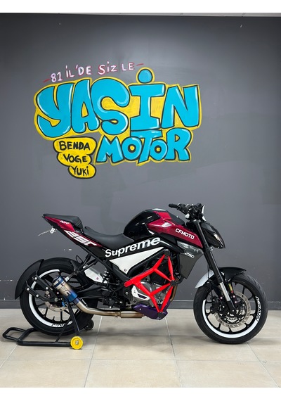 Cf Moto 250 Nk Özel Yapım Koruma Demiri Kırmızı