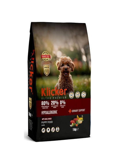Yavru Köpek Maması Hypoallergenic Mini Irk Kuzulu 1 Kg