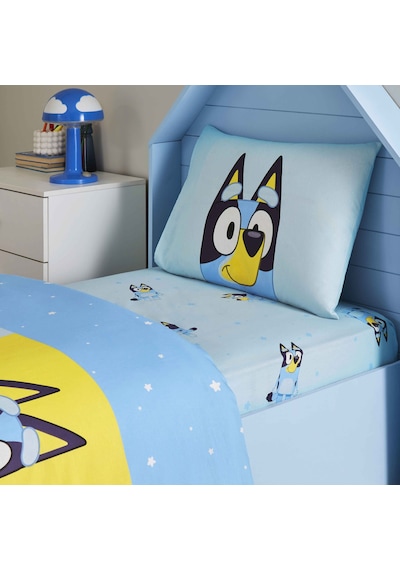 Taç Lisanslı Bluey Pamuk Tek Kişilik Nevresim Takımı 000000001000052298 Çok Renkli