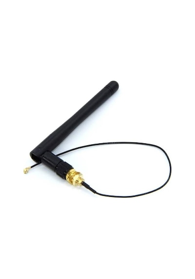 2.4ghz 3dbi Wifi Anten Seti Esp8266 Sma + Ufl Soket 900mhz 1800mhz 2400ghz Rf Esp-07 Esp32 Gsm