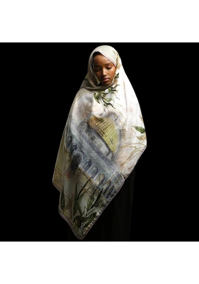 La Boutique Kefiye Şal F107 70x190 Herbal/bitkisel Karışık