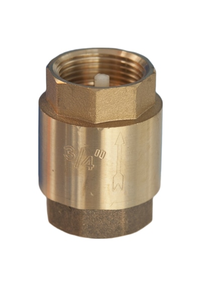 Su Arıtma Cihazı Çek Valf Metal 3/4" İn-Out