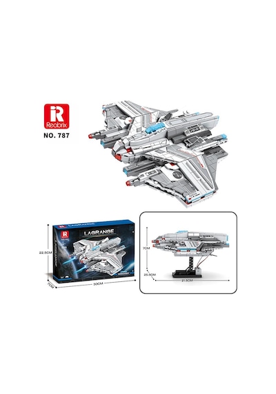 Reobrix 787 Lagrange Stingray Mq-25 Yaratıcı Yapı Blok Seti Building Blocks - 846 Parça
