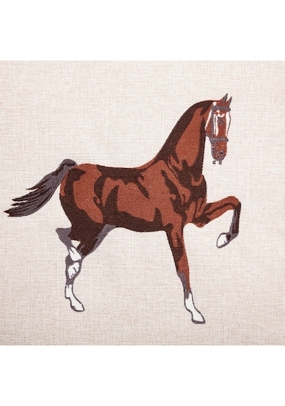 Mudo Home Wıld At Kırlent Ekru 43x43