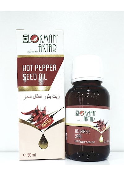 Lokman Aktar Acı Biber Yağı 50 ML