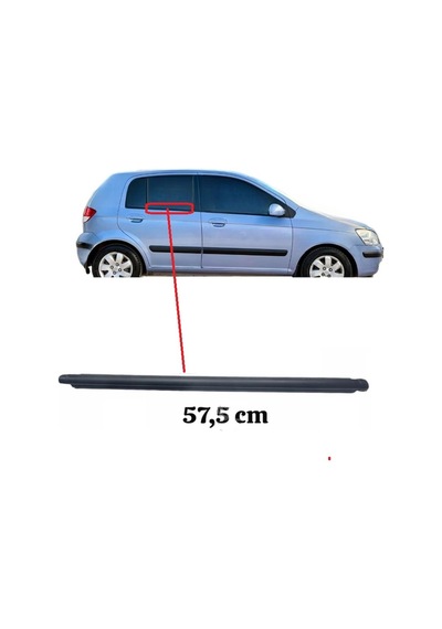 Hyundai Getz Çıta Cam Sıyırıcı Fitil Arka Dış Sağ 2003-2011
