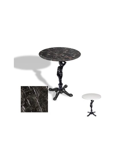 Çipa 1003 Döküm Ayak Yuvarlak Masa Çap 60cm - Werzalit, Wermodin Ve Allzalit Tabla - Teramo Çok Renkli Çipa 1003 Döküm Ayak Yuvarlak Masa Çap 60cm - Werzalit, Wermodin Ve Allzalit Tabla - Teramo Çok Renkli