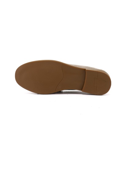 Gönderir Kadın Kum Süet Hakiki Deri Comfort Loafer Ddza86037182