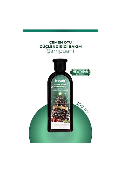 Tresan Çemen Otu Güçlendirici Sülfatsız Şampuanı 300 Ml