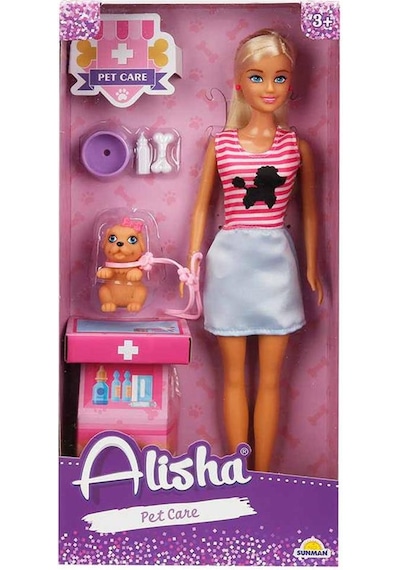 Bebek Set Alisha Veteriner Aksesuarlı 1 Adet Fiyatıdır