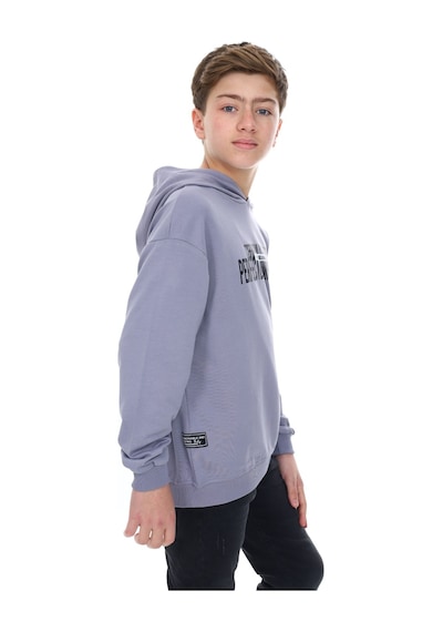 Toontoy Kids Toontoy Erkek Çocuk Oversize Kapüşonlu Hafif Düşük Omuz Baskılı Sweatshirt - 2 İplik Koyu Gri Toontoy Kids Toontoy Erkek Çocuk Oversize Kapüşonlu Hafif Düşük Omuz Baskılı Sweatshirt - 2 İplik Koyu Gri