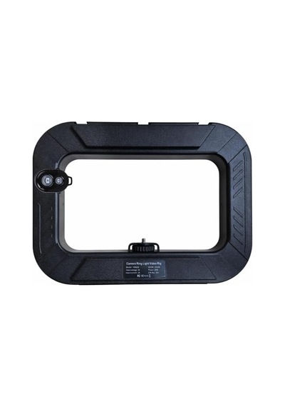 3in1 Şarjlı Led Ring Light Video Işık Seti Ayaklı Telefon Tutucu Bluetooth Kumandalı 20w 2500k-8500k Ayarlanabilir
