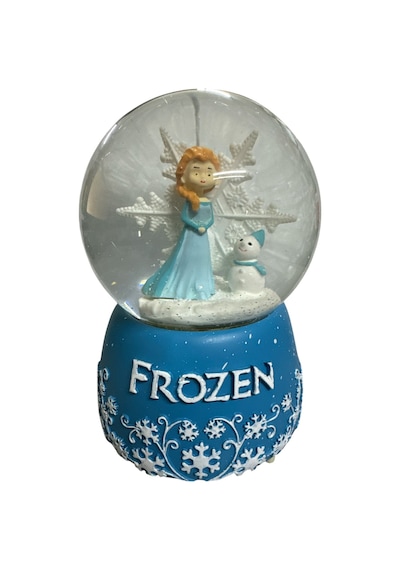 Frozen Kardan Adam Müzikli Işıklı Püskürtmeli Büyük Boy Kar Küresi