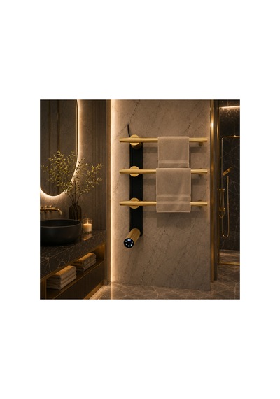 Elektrikli Havlupan 50x48xh100 Cm 60 Watt 65 C Gold