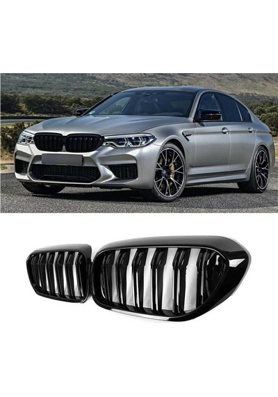 Bmw 5 Serisi G30 Ön Panjur Seti M5 Böbrek 2017-2019