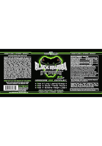 Innovative Labs Black Mamba Fat Burner 90 Kapsül