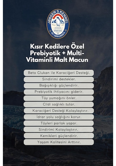 Taurine + Premium Ve Organik Kedi Multi-vitamini