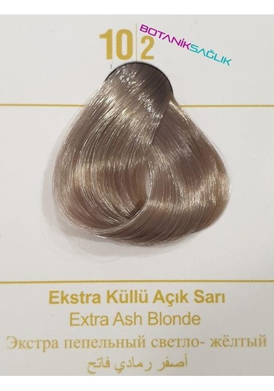 Colorx Bitkisel Saç Boyası Set - 10.2 Ekstra Küllü Açık Sarı