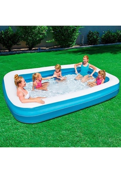 Bestway Şişme Aile Havuzu 305 X 183 X 46 Cm 54150 Mavi