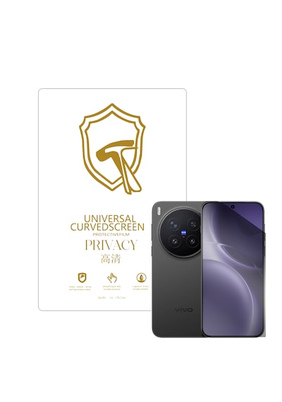 Microcase Vivo X300 Pro İle Uyumlu Privacy Gizlilik Filtreli Hayalet Nano Ekran Koruyucu-ekm110