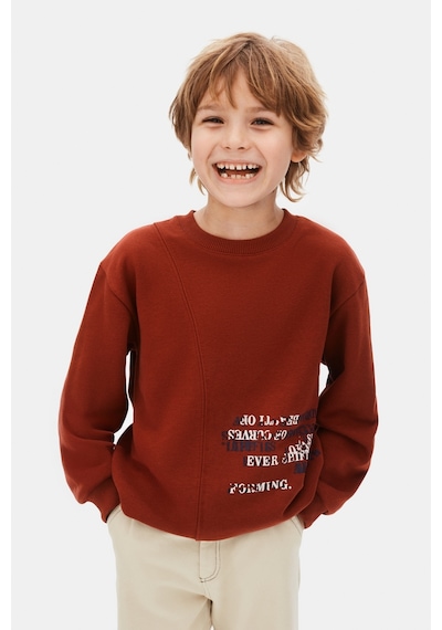 Xo Kids Erkek Çocuk Swaetşirt 8-14 Yaş 49301 Bordo