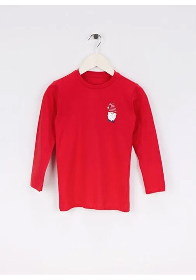 Erkek Çocuk Pijama Takımı 40845 - Kırmızı Kırmızı