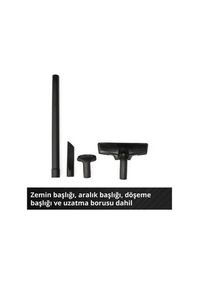 Akülü El Süpürgesi, 18v 540ml Kapasiteli, Yüksek Emiş