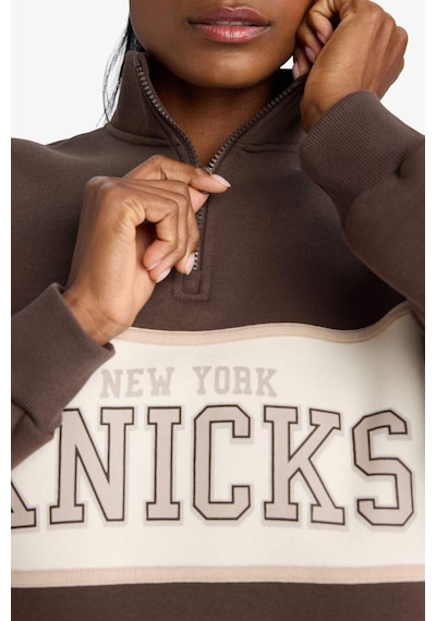 Defacto Defactofit Nba New York Knicks Oversize Fit Yarım Fermuarlı Sporcu Sweatshirt E9693ax25aubn335 Kahve Defacto Defactofit Nba New York Knicks Oversize Fit Yarım Fermuarlı Sporcu Sweatshirt E9693ax25aubn335 Kahve