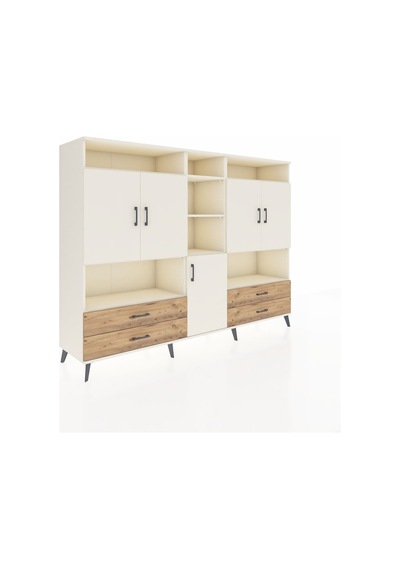 Hyperion Dolap 12 Raflı 4 Çekmeceli 5 Kapaklı 220x44x163 Aytaşı-a Aytaşı-aytaşı/çam Hyperion Dolap 12 Raflı 4 Çekmeceli 5 Kapaklı 220x44x163 Aytaşı-a Aytaşı-aytaşı/çam