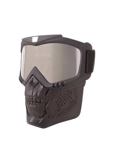 Gp Kompozit Msk002 Enduro / Off-road Maskeli Aynalı Motosiklet Gözlüğü Gri Standart