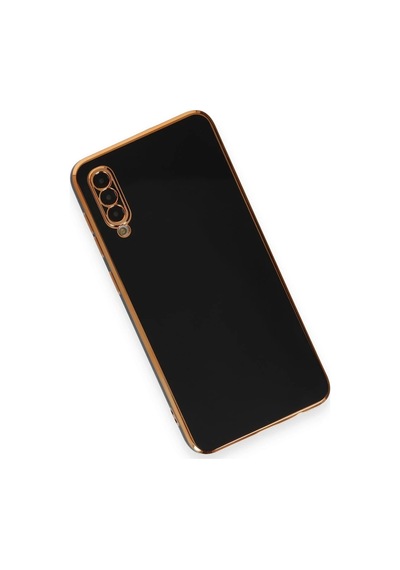 Mey İthalat Samsung Uyumlu Galaxy A50 Kılıf Volet Silikon - Siyah