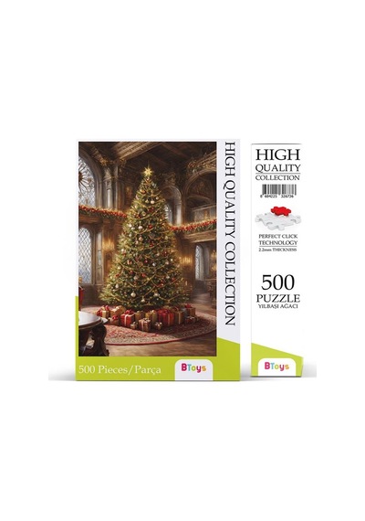 Btoys 500 Parça Puzzle Yılbaşı Ağacı 9030