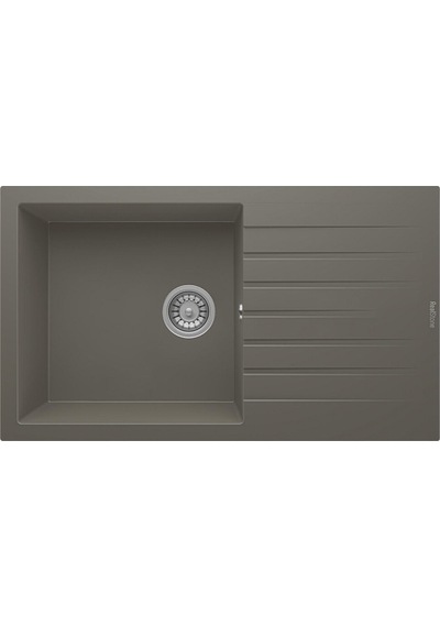 Real P014 Loadikya 86 XL Gri Granit Mutfak Eviyesi 86 x 50 CM