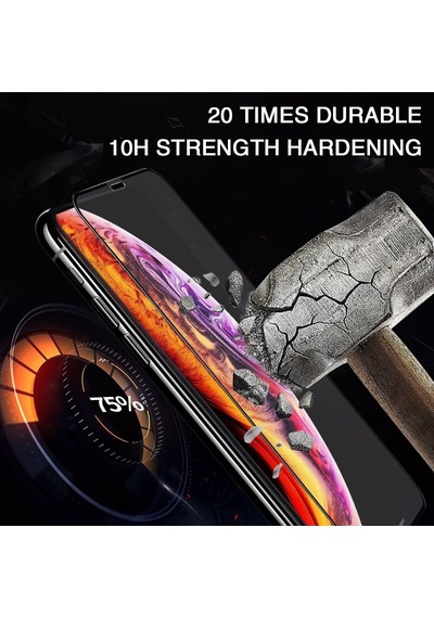 Apple iPhone 16 Uyumlu Ekran Koruyucu 6D Kırılmaz Cam - Extra Darbe Koruma - Ekranı Tam Kaplar