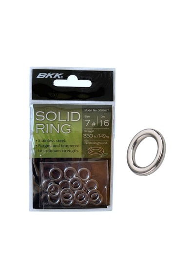 Bkk Solid Ring-51 Assist Halkası No:7 16'lı Paket